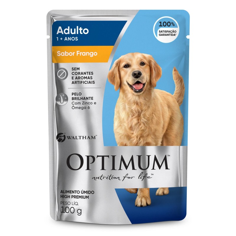 OPTIMUM DOG SC ADULTO FRANGO 2X18X100GR