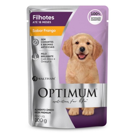 OPTIMUM DOG SC F. FRANGO 2X18X100GR