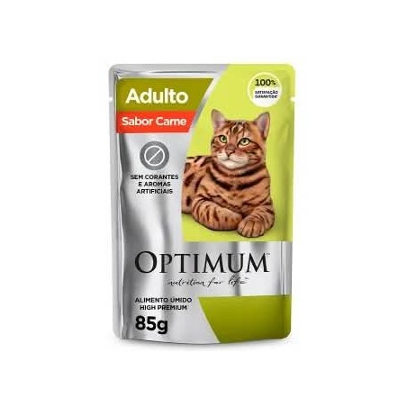 OPTIMUM CAT SC AD CARNE DP20X85GR CX/2