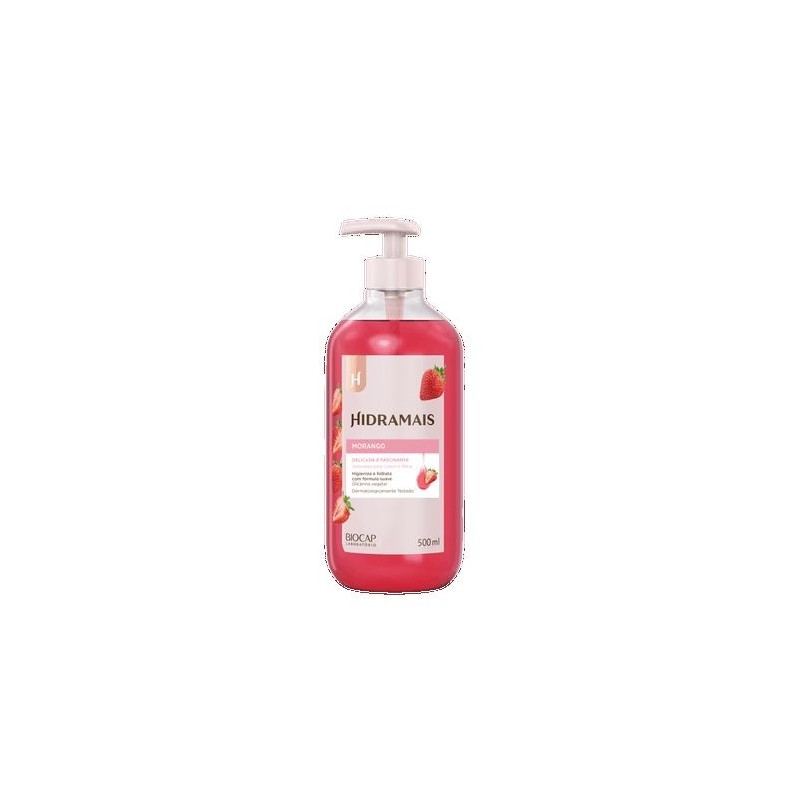 HIDRAMAIS SAB LIQ MORANGO 500ML CX/12