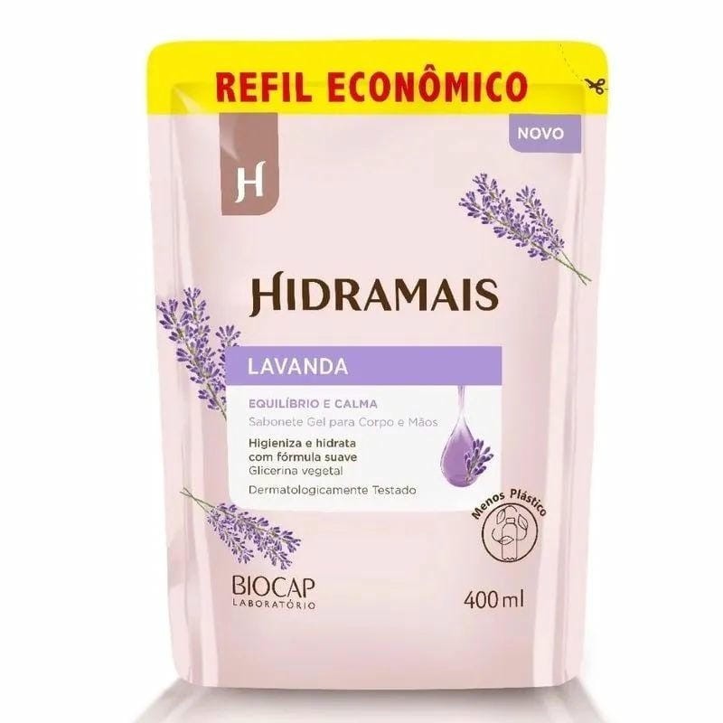 HIDRAMAIS SAB REF LAVANDA 400ML CX/12