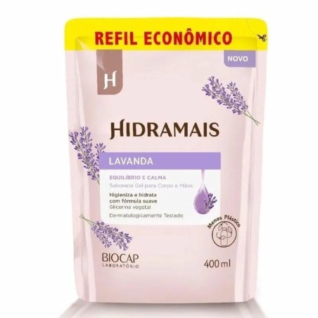 HIDRAMAIS SAB REF LAVANDA 400ML CX/12