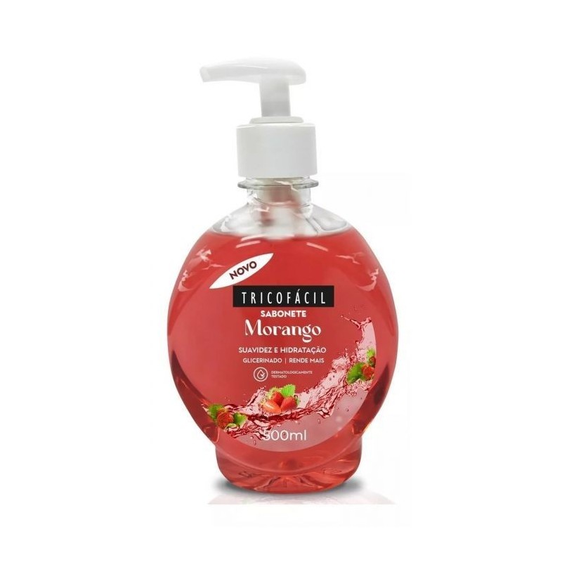 TRICOFÁCIL SAB LIQ MORANGO 500ML CX/12