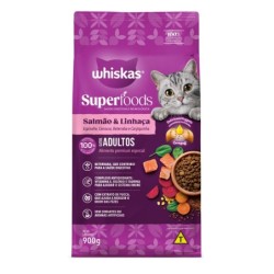 WHISKAS DRY S.FOODS AD SALMA 900GR FD/10