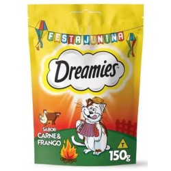 DREAMIES SZ CARNE E FRANGO 150G CX36