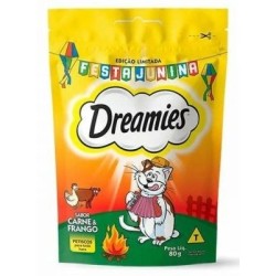 DREAMIES SZ CARNE E FRANGO 80G CX34