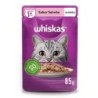 WHISKAS SACHE AD SALMAO 85G L20P16 CX/2
