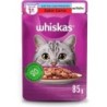 WHISKAS SC CASTRADOS CARNE 20X85G CX2