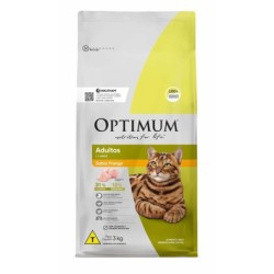 OPTIMUM DRY CAT AD FRANGO 3KG FD/6