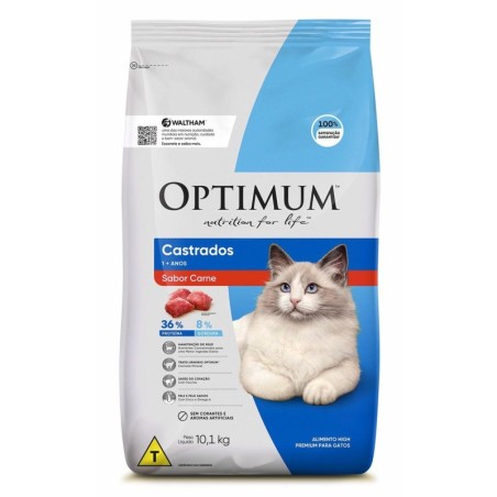 OPTIMUM DRY CAT AD CAST CARNE 10,1KG