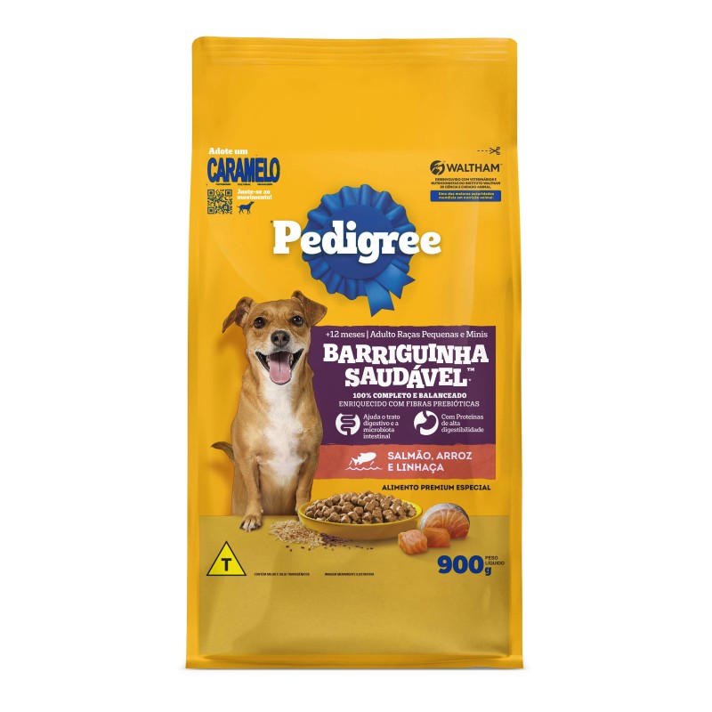 PEDIGREE BARRIGA RPM SALMAO 900G FD/10