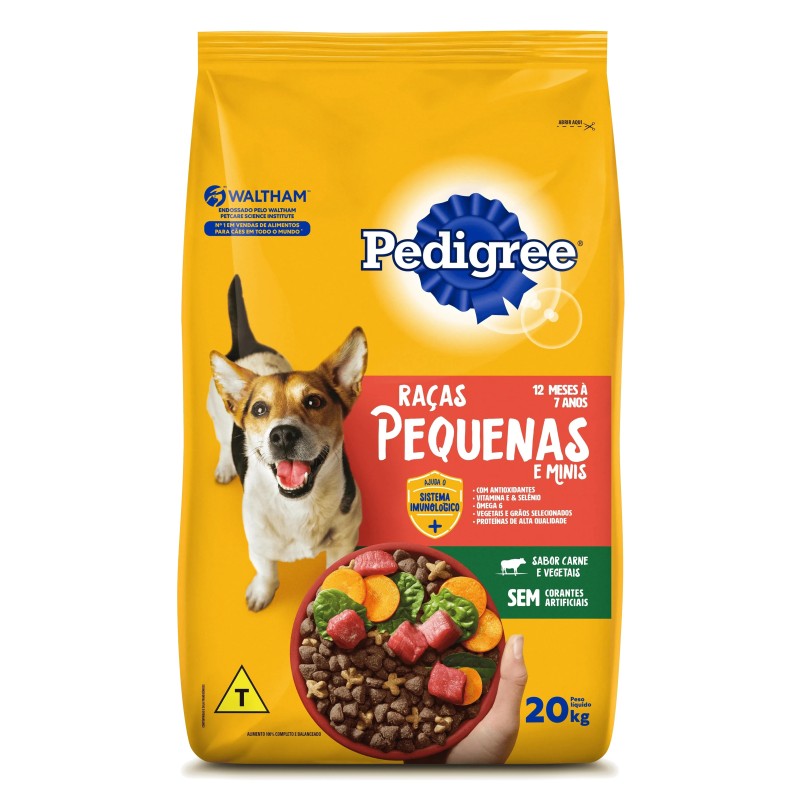 PEDIGREE VP ADULTO  RACA PEQ 20KG
