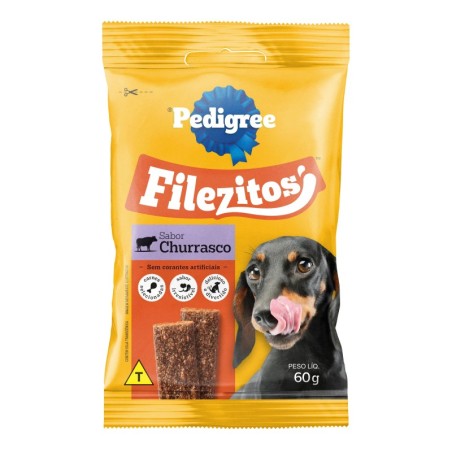 PEDIGREE FILEZITOS CHURRASCO 60GR CX/20