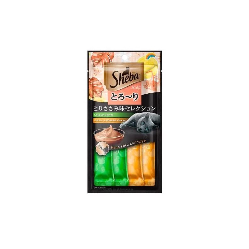 SHEBA CREMOSO FRANGO/PEIXE DP12X48GR CX2
