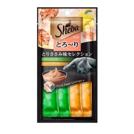 SHEBA CREMOSO FRANGO/PEIXE DP12X48GR CX2