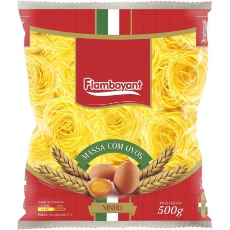 FLAMB MASSA NINHO OVOS 500GR CX/24