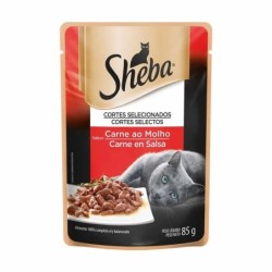 SHEBA SC AD CARNE AO MOLHO DP20X85GR CX2