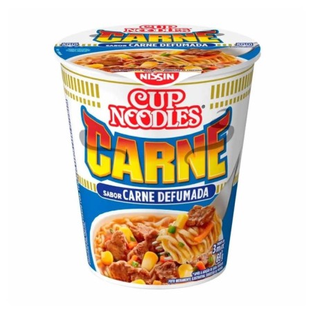 CUP NOODLES CARNE DEFUMADA 69 GR CX C/24