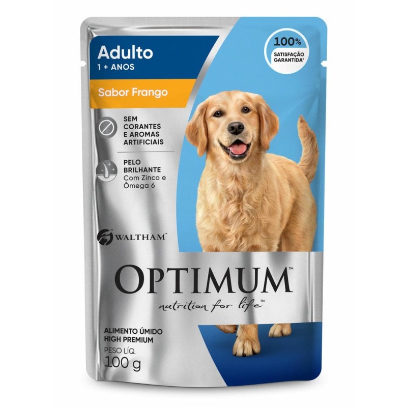 OPTIMUM DOG SC ADULTO FRANGO 2X18X100GR