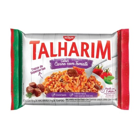 TALHARIM CARNE C/TOMATE  99GR CX C/50
