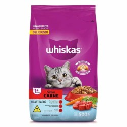 WHISKAS GATOS CASTR.CARNE 500GR FD/20