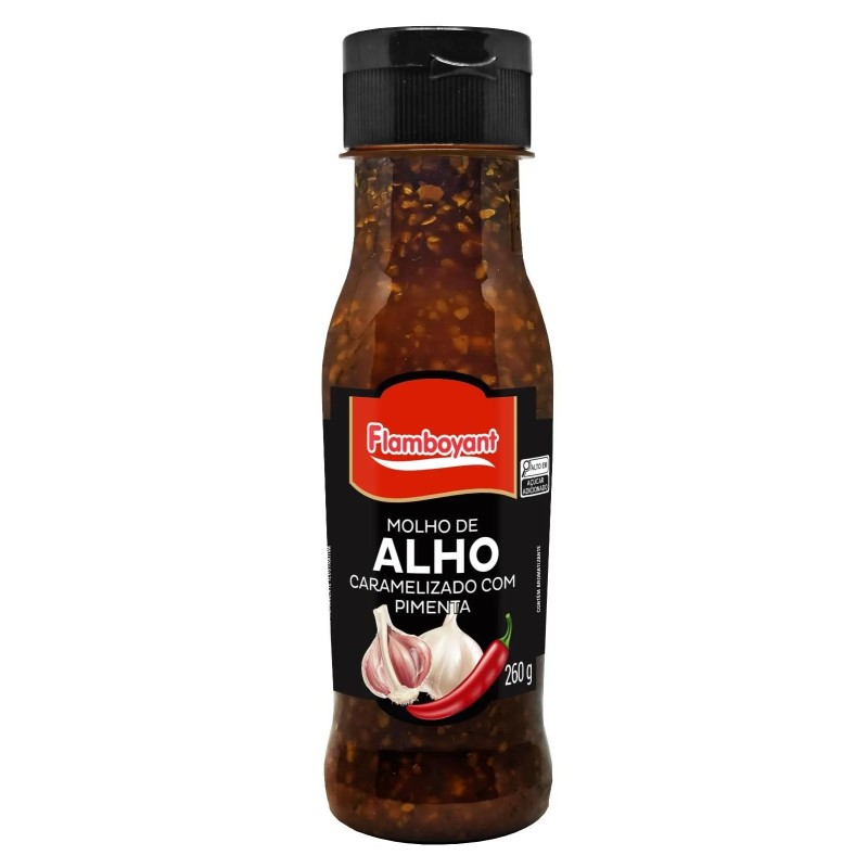 FLAMB MOLHO ALHO C/PIMENTA 260G CX/8