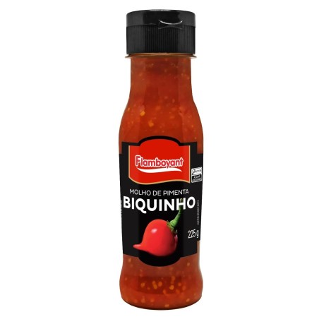 FLAMB MOLHO PIMENTA BIQUINHO 225G CX/8