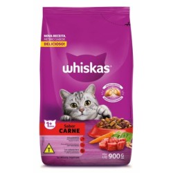 WHISKAS DRY CARNE 900GR FD/10
