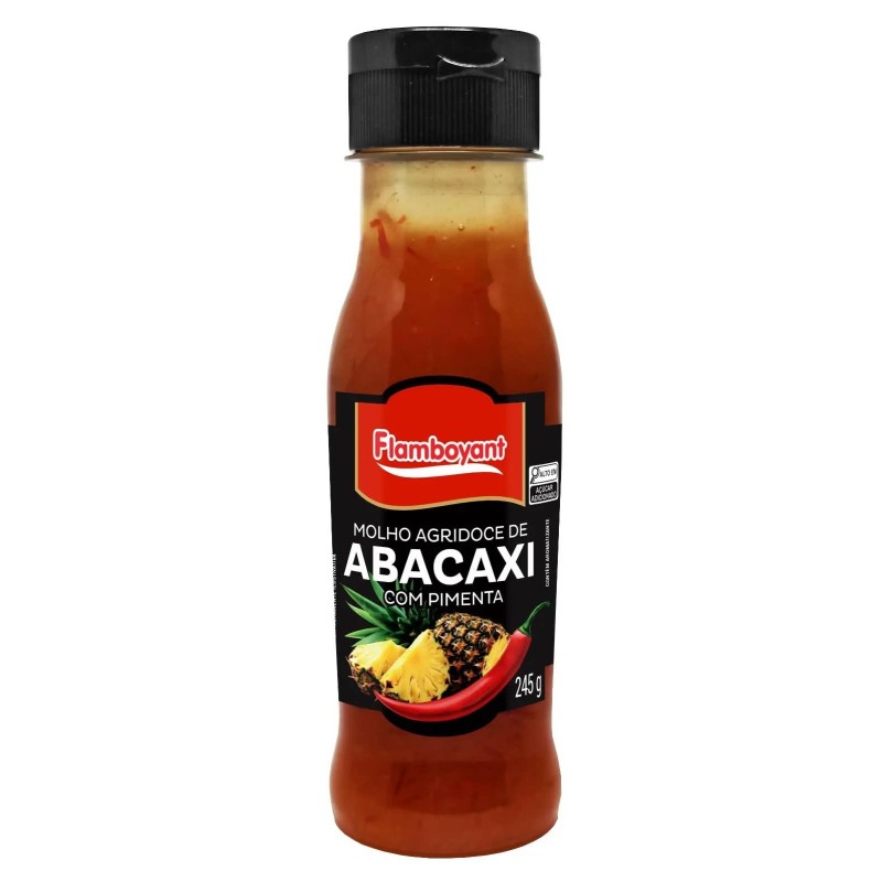 FLAMB MOLHO ABACAXI C/PIMENTA 245G CX/8