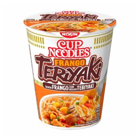CUP NOODLES FRANGO TERIYAKI 72 GR CX/24