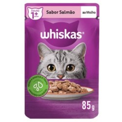 WHISKAS SC SALMAO DP 20X85GR CX/2