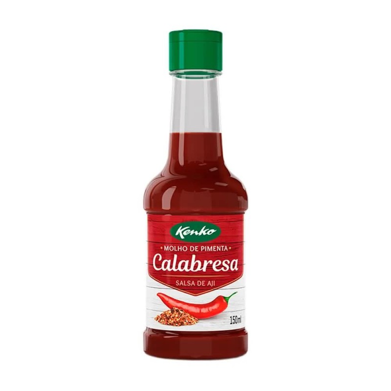 MOLHO KENKO PIMENTA CALABRESA 150ML CX24
